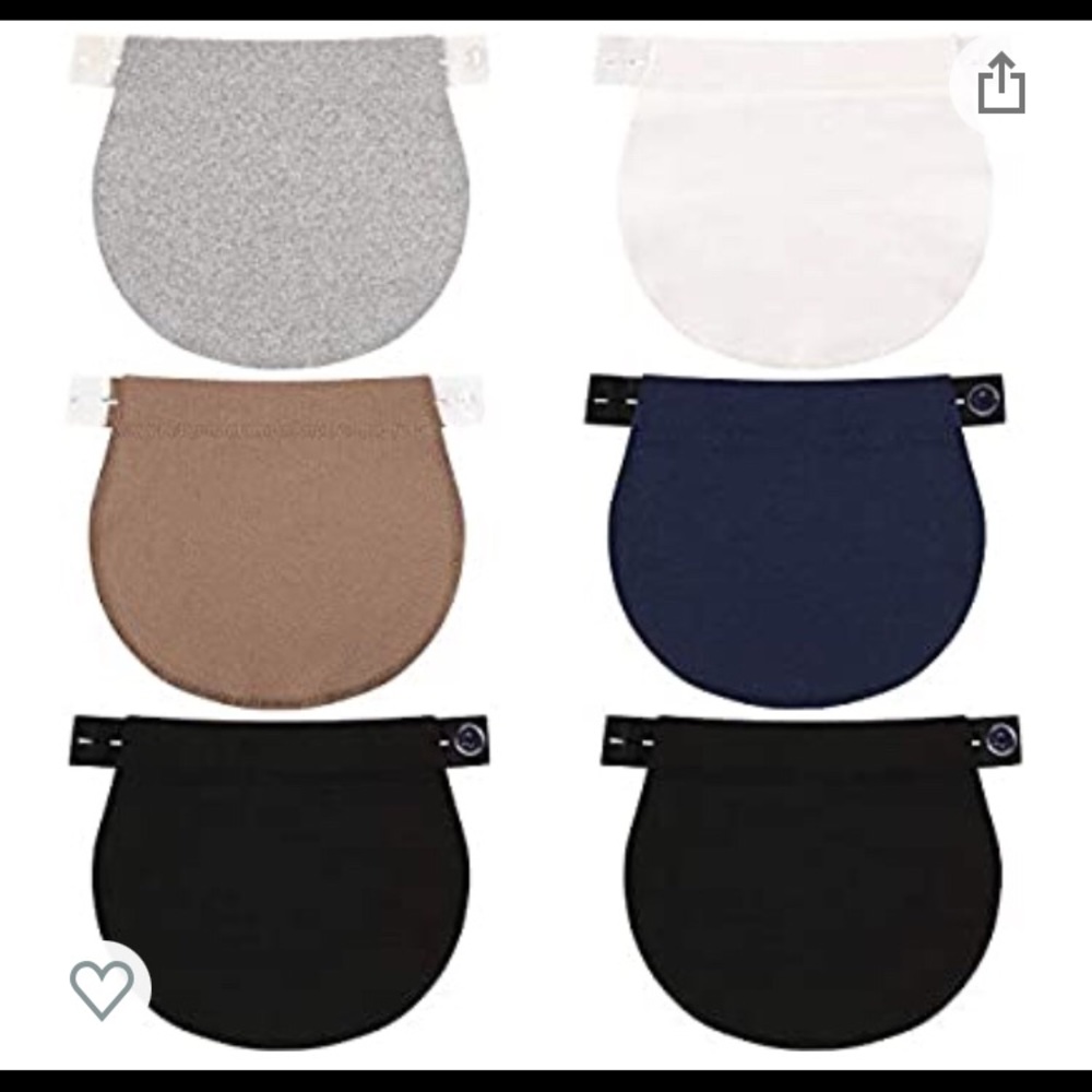 Maternity pants extenders lot of 6